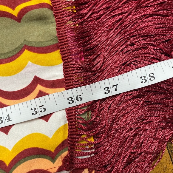 New Cato Retro Long Fringe Kimono - Picture 11 of 12